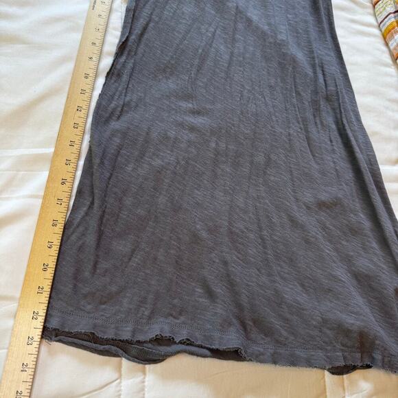 Intimately Free People Women's Sz S Boho Homebody Romper Jumpsuit Vintage Gray￼ - Picture 12 of 13